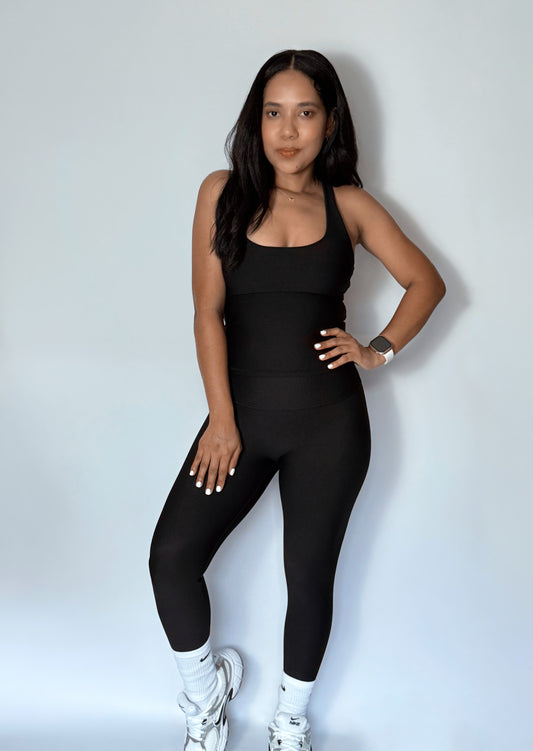 SET ACTIVEWEAR NEGRO CLASICO